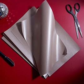 Дизайнерская бумага Attache Металлик А4 120г 20 л/уп