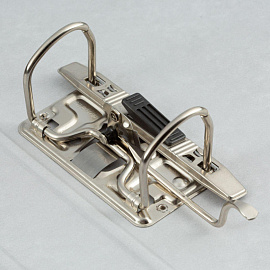 Папка-регистратор Комус Экономи 50 мм черная бумвинил/бумага