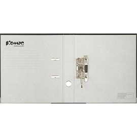 Папка-регистратор Комус Экономи 50 мм черная бумвинил/бумага