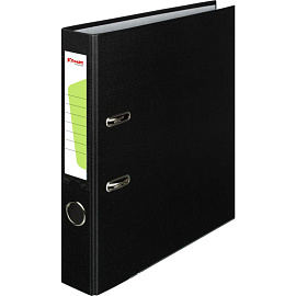 Папка-регистратор Комус Экономи 50 мм черная бумвинил/бумага