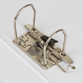 Папка-регистратор Комус Экономи 75 мм жёлтая бумвинил/бумага с защитным уголком