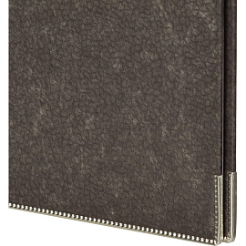 Папка-регистратор Комус 50 мм чёрная бумага с защитным уголком