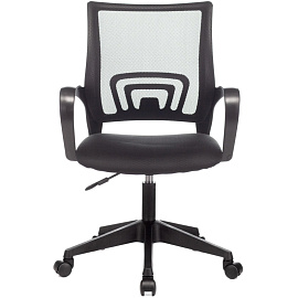 Кресло офисное Easy Chair 396 LT черное (сетка/ткань, пластик)