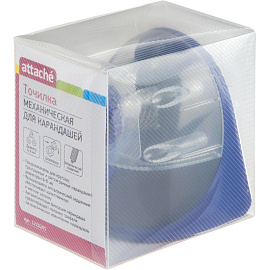 Точилка механическая для карандашей Attache синяя