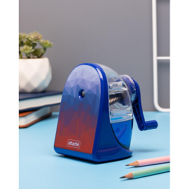 Точилка механическая для карандашей Attache синяя