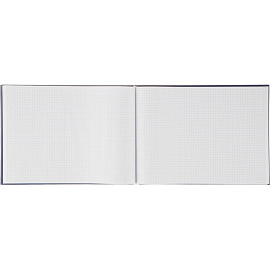 Книга учета 96 листов А4 в клетку на сшивке блок офсетная бумага Attache (обложка - бумвинил)