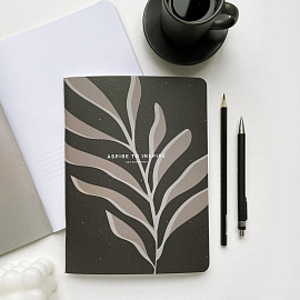 Тетрадь общая Be Smart Sence А5+ 48 листов в клетку на скрепке (обложка разноцветная, матовая ламинация)