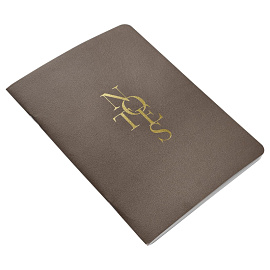 Тетрадь общая Be Smart Notes А5+ 48 листов в клетку на скрепке (обложка с рисунком надпись, матовая ламинация)