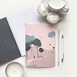 Тетрадь общая Be Smart Soul А5 40 листов в клетку на скрепке (обложка с рисунком, матовая ламинация)