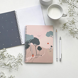 Тетрадь общая Be Smart Soul А5 80 листов в клетку на спирали (обложка с рисунком, матовая ламинация)