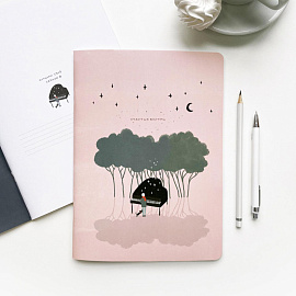 Тетрадь общая Be Smart Soul А4 40 листов в клетку на скрепке (обложка с рисунком, матовая ламинация)