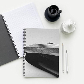 Бизнес-тетрадь Be Smart Sence А4 96 листов в клетку на спирали (обложка с рисунком, матовая ламинация)