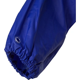 Перчатки КЩС хлопок/ПВХ Safeprotect Ойлрезист Лонг удлиненные синие (размер 9, L)