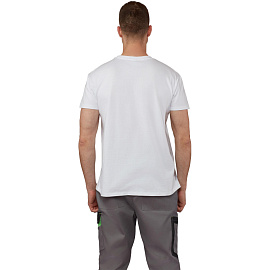 Футболка Imperial 190 белая короткий рукав 100% хлопок (размер M)