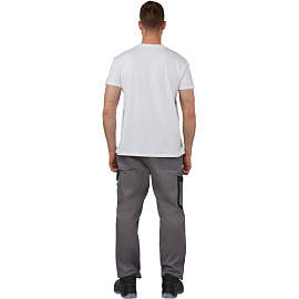 Футболка Imperial 190 белая короткий рукав 100% хлопок (размер L)