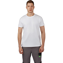 Футболка Imperial 190 белая короткий рукав 100% хлопок (размер L)