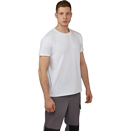 Футболка Imperial 190 белая короткий рукав 100% хлопок (размер L)