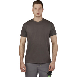 Футболка Imperial 190 темно-серая короткий рукав 100% хлопок (размер S)