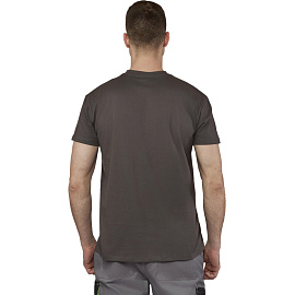 Футболка Imperial 190 темно-серая короткий рукав 100% хлопок (размер S)