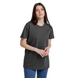 Футболка Imperial 190 темно-серая короткий рукав 100% хлопок (размер S)