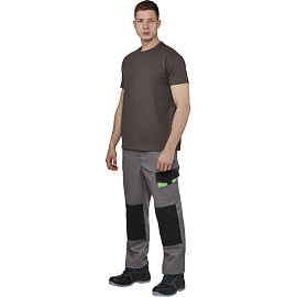 Футболка Imperial 190 темно-серая короткий рукав 100% хлопок (размер M)