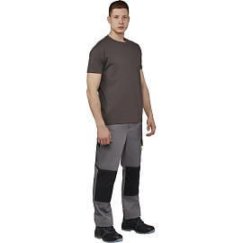 Футболка Imperial 190 темно-серая короткий рукав 100% хлопок (размер M)