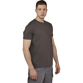 Футболка Imperial 190 темно-серая короткий рукав 100% хлопок (размер M)