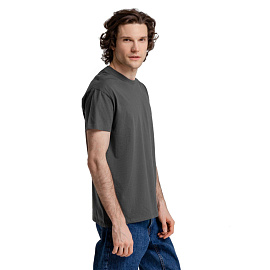 Футболка Imperial 190 темно-серая короткий рукав 100% хлопок (размер L)