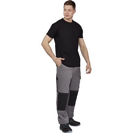 Футболка Imperial 190 черная короткий рукав 100% хлопок (размер S)