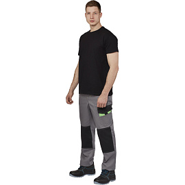 Футболка Imperial 190 черная короткий рукав 100% хлопок (размер L)