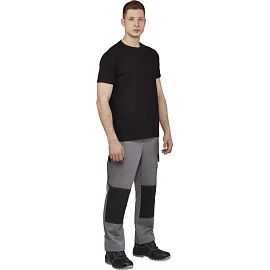 Футболка Imperial 190 черная короткий рукав 100% хлопок (размер XL)