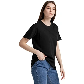 Футболка Imperial 190 черная короткий рукав 100% хлопок (размер XL)