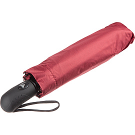 Зонт складной полуавтомат 8 спиц бордовый