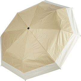 Зонт складной автомат 8 спиц бежевый