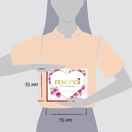 Конфеты шоколадные Merci Сердце ассорти 250 г