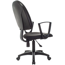 Кресло офисное Бюрократ CH-1300N черное (ткань, пластик) фото Кресло офисное Бюрократ CH-1300N черное (ткань, пластик)