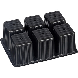 Кассета для рассады на 18 ячеек InGreen зелёная (45.5x21.5x13 см)