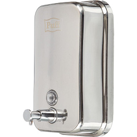 Дозатор для жидкого мыла механический Puff металл 1 л фото Дозатор для жидкого мыла механический Puff металл 1 л