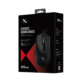 Мышь игровая A4Tech Bloody X5 Max черная (X5 MAX)