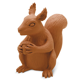 Пластилин скульптурный ТВЕРДЫЙ ТЕРРАКОТОВЫЙ "Секреты художника", 1 кг, BRAUBERG ART, 107488