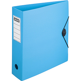 Папка-регистратор Attache 80 мм голубая полифом