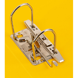 Папка-регистратор Attache 80 мм желтая полифом