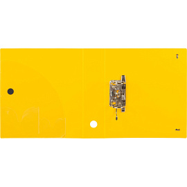 Папка-регистратор Attache 80 мм желтая полифом