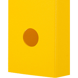 Папка-регистратор Attache 80 мм желтая полифом