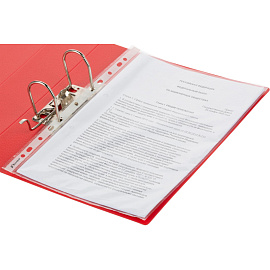 Папка-регистратор Attache 80 мм красная полифом