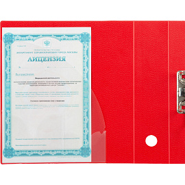 Папка-регистратор Attache 80 мм красная полифом