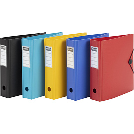 Папка-регистратор Attache 80 мм красная полифом