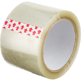 Клейкая лента упаковочная 72 мм х 66 м 45 мкм прозрачная (4 штуки в упаковке)