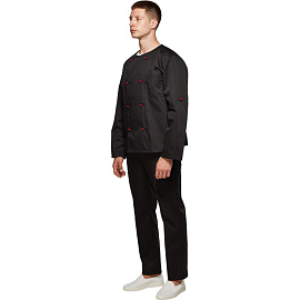 Китель у23-КУ плюс мужской черный (размер 48-50, рост 170-176) фото Китель у23-КУ плюс мужской черный (размер 48-50, рост 170-176)