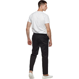 Брюки поварские у23-БР мужские на резинке чёрные оптима (размер 60-62, рост 182-188) фото Брюки поварские у23-БР мужские на резинке чёрные оптима (размер 60-62, рост 182-188)